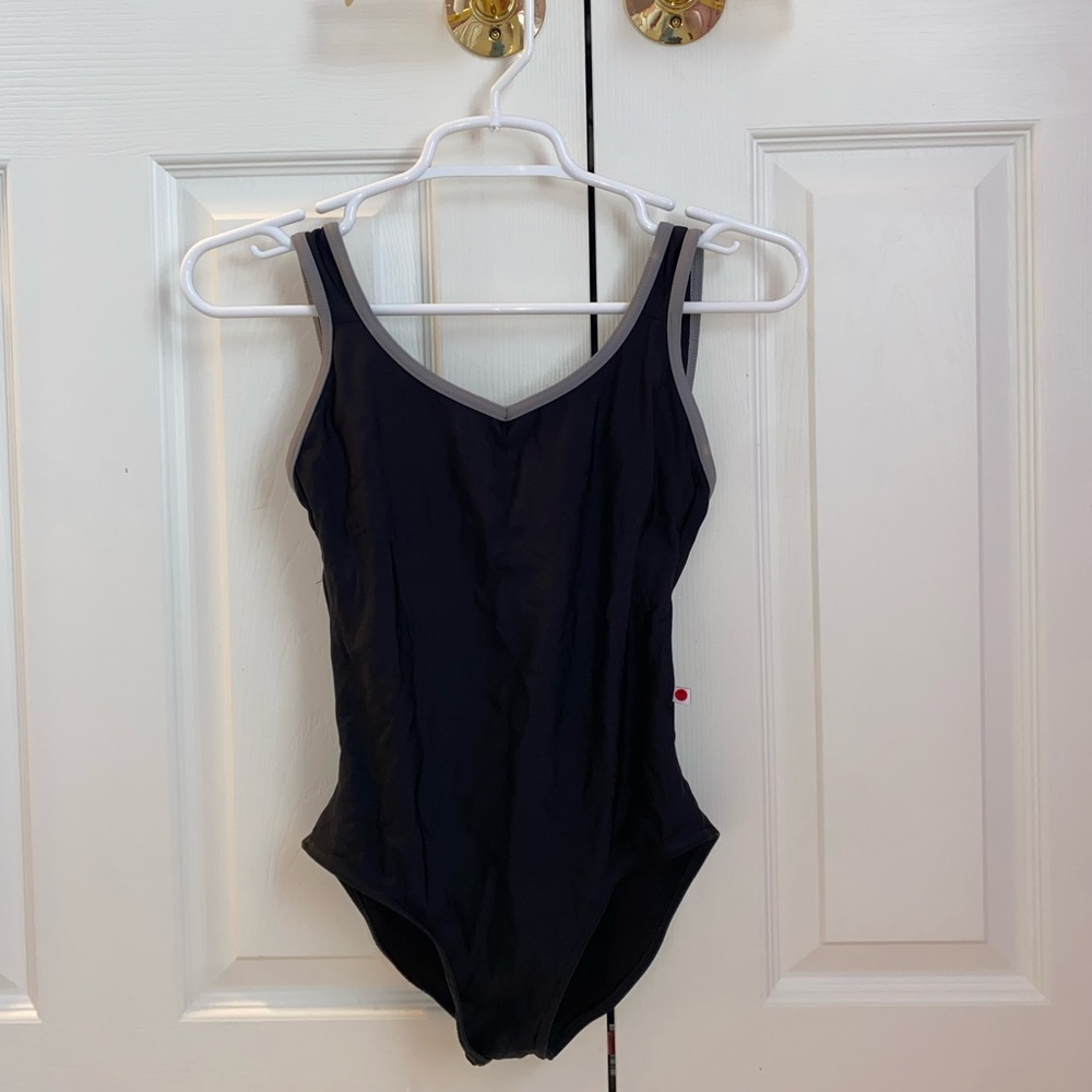Black Yumiko Leotard